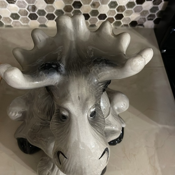 Big Sky Moose Gray Cookie Jar - Picture 15 of 15